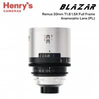 Blazar Remus 33mm T1.8 1.5X Full Frame Anamorphic Lens - PL Mount